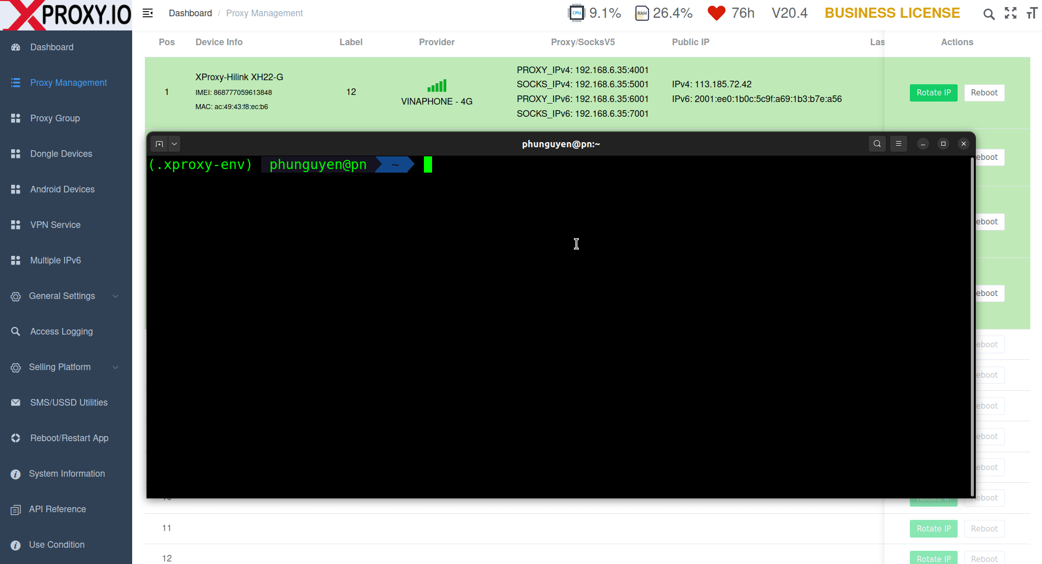 SOCKS5 UDP verification test