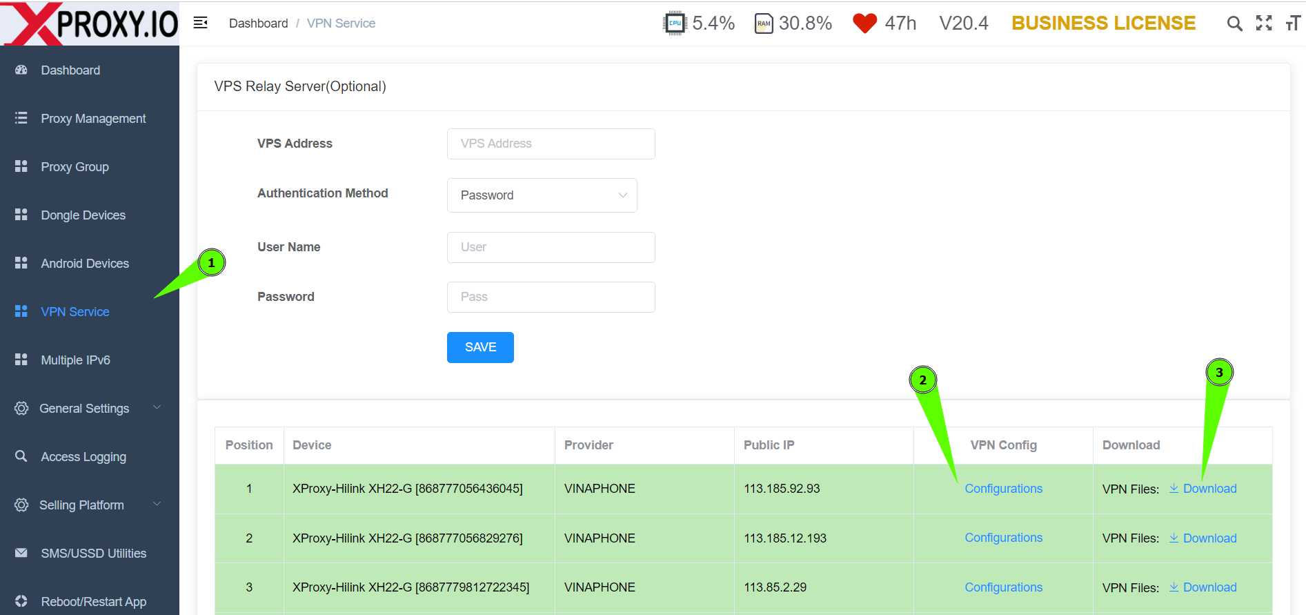 step by step guide to setting up Mobile VPN Proxy