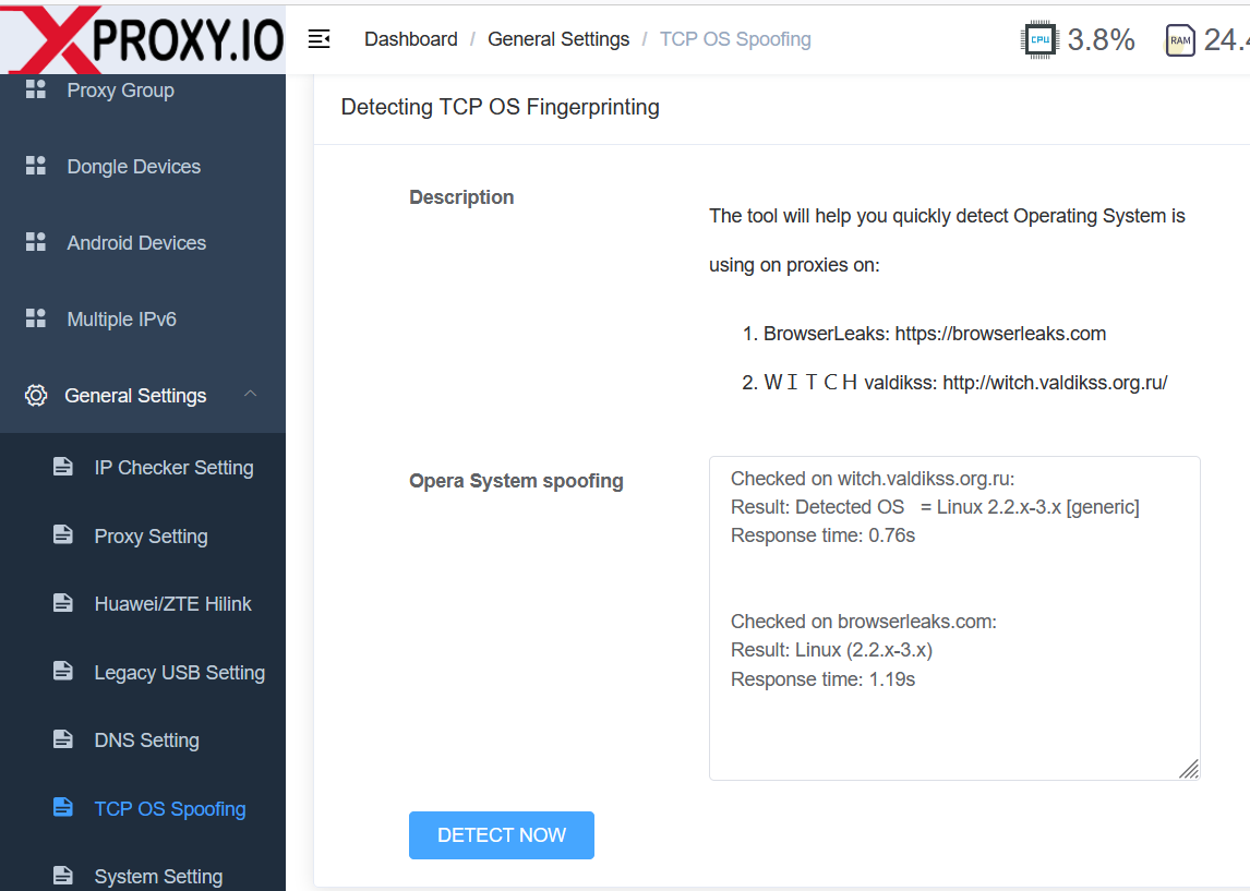 xproxy tcp os linux
