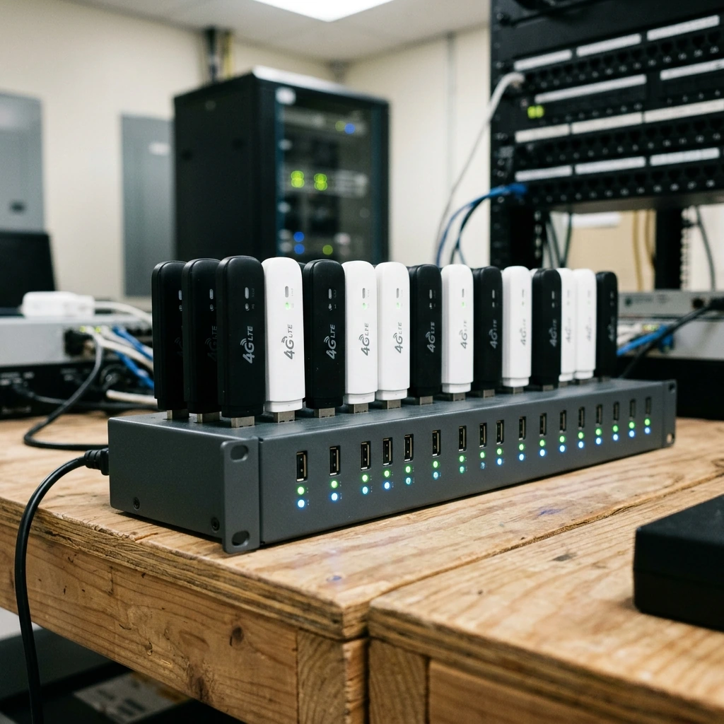 XProxy 4G LTE USB Dongles Farm