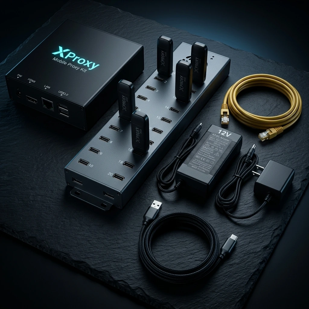 Full XProxy Mobile Proxy Hardware Kit