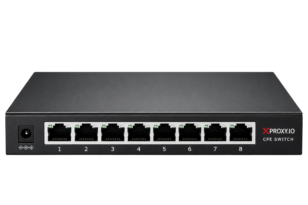 XProxy 8-port Network Switch