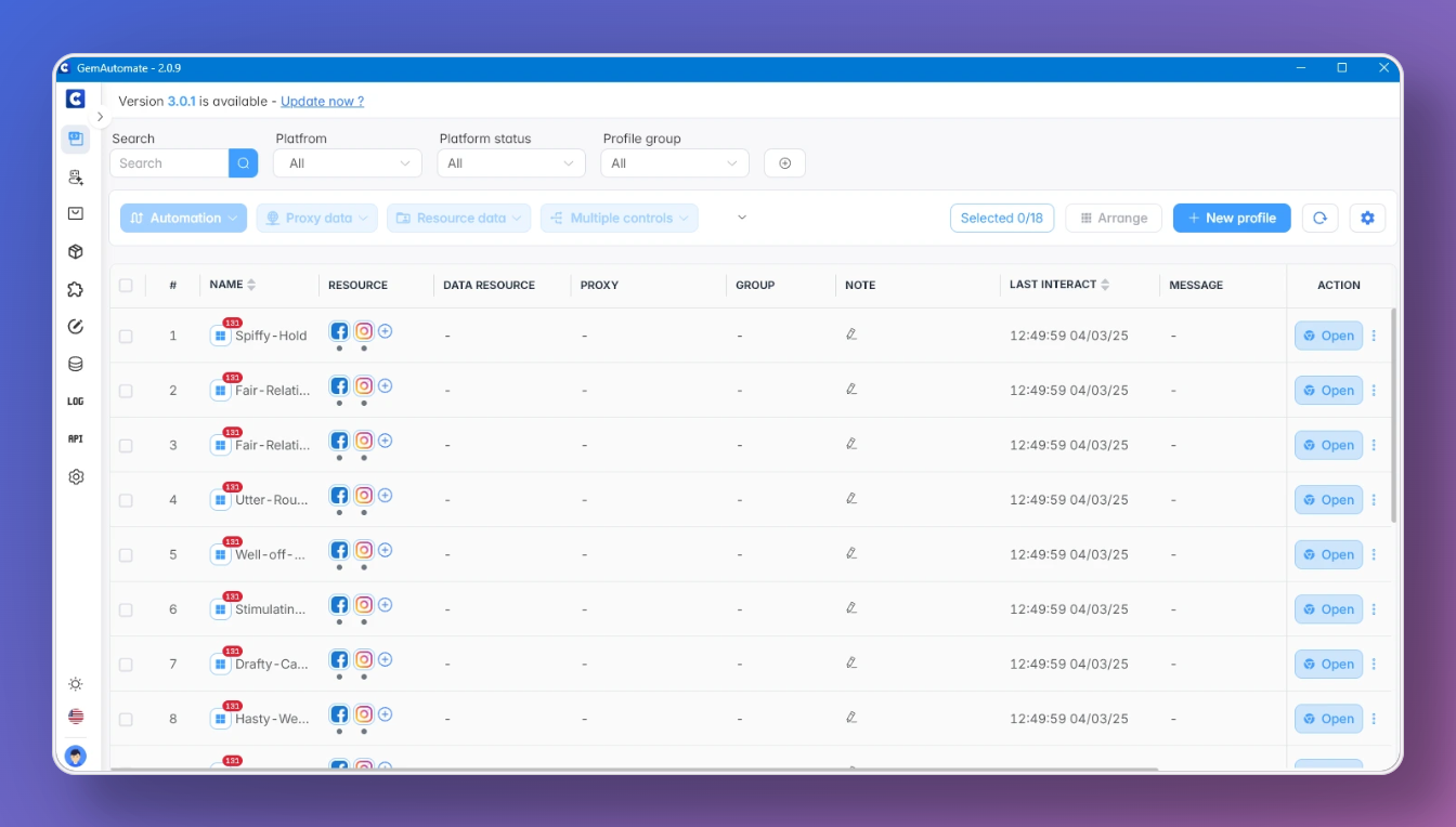 GemAutomate Browser - The Best Choice for No-Code Automation Antidetect Browser