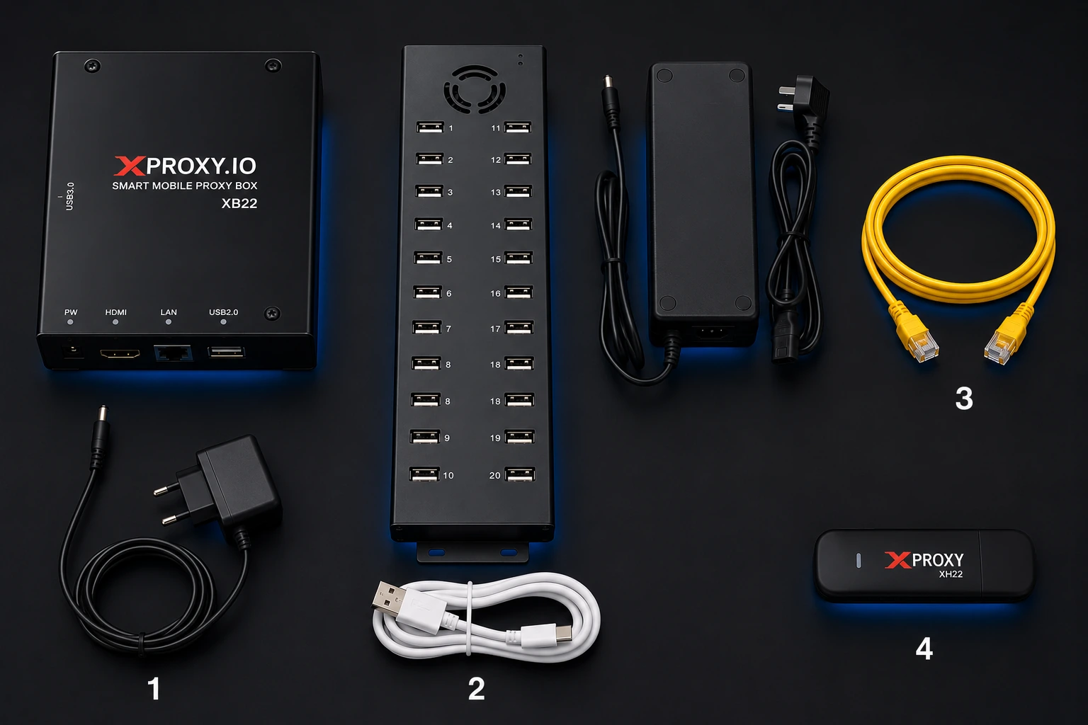 Full XProxy kit contents